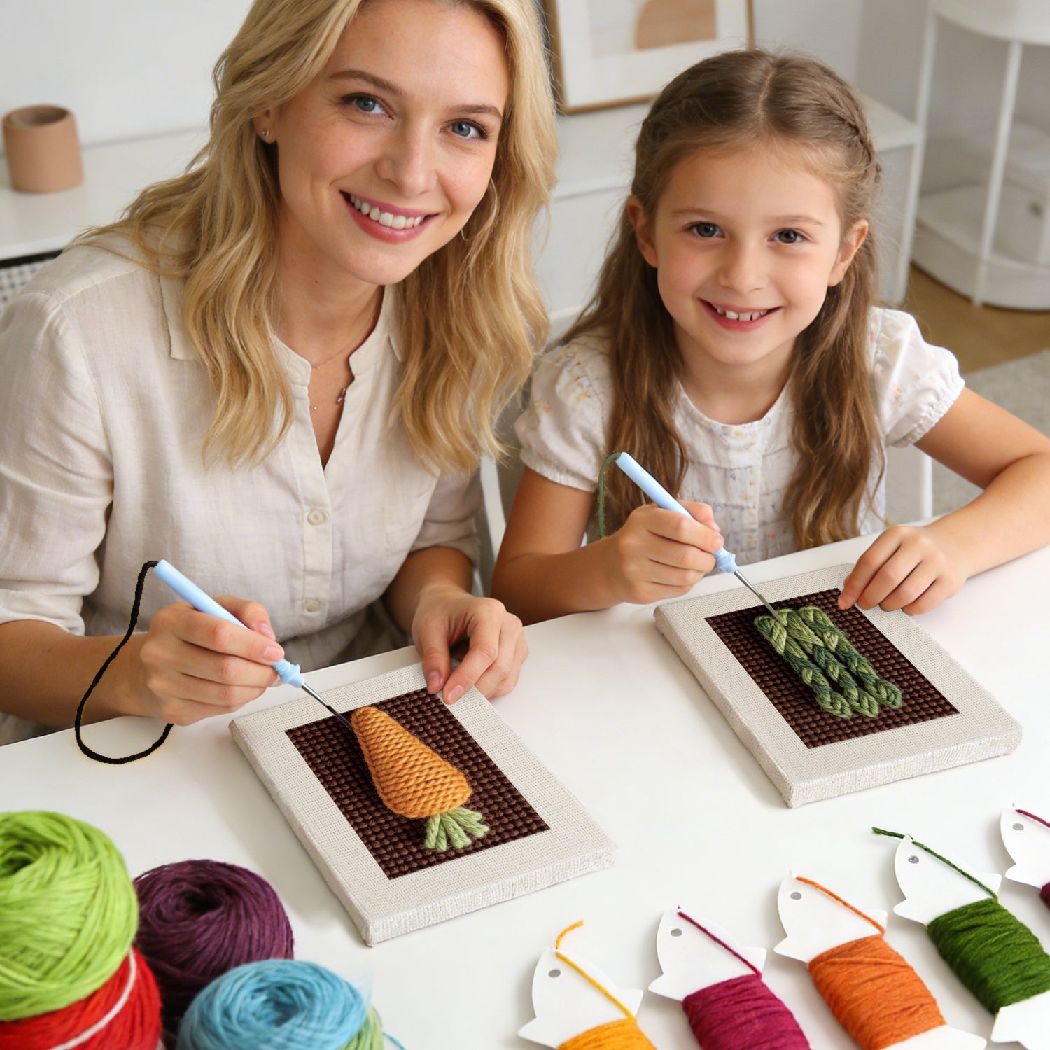Fruits & Vegetables 10 | Mini Punch Needle Kit