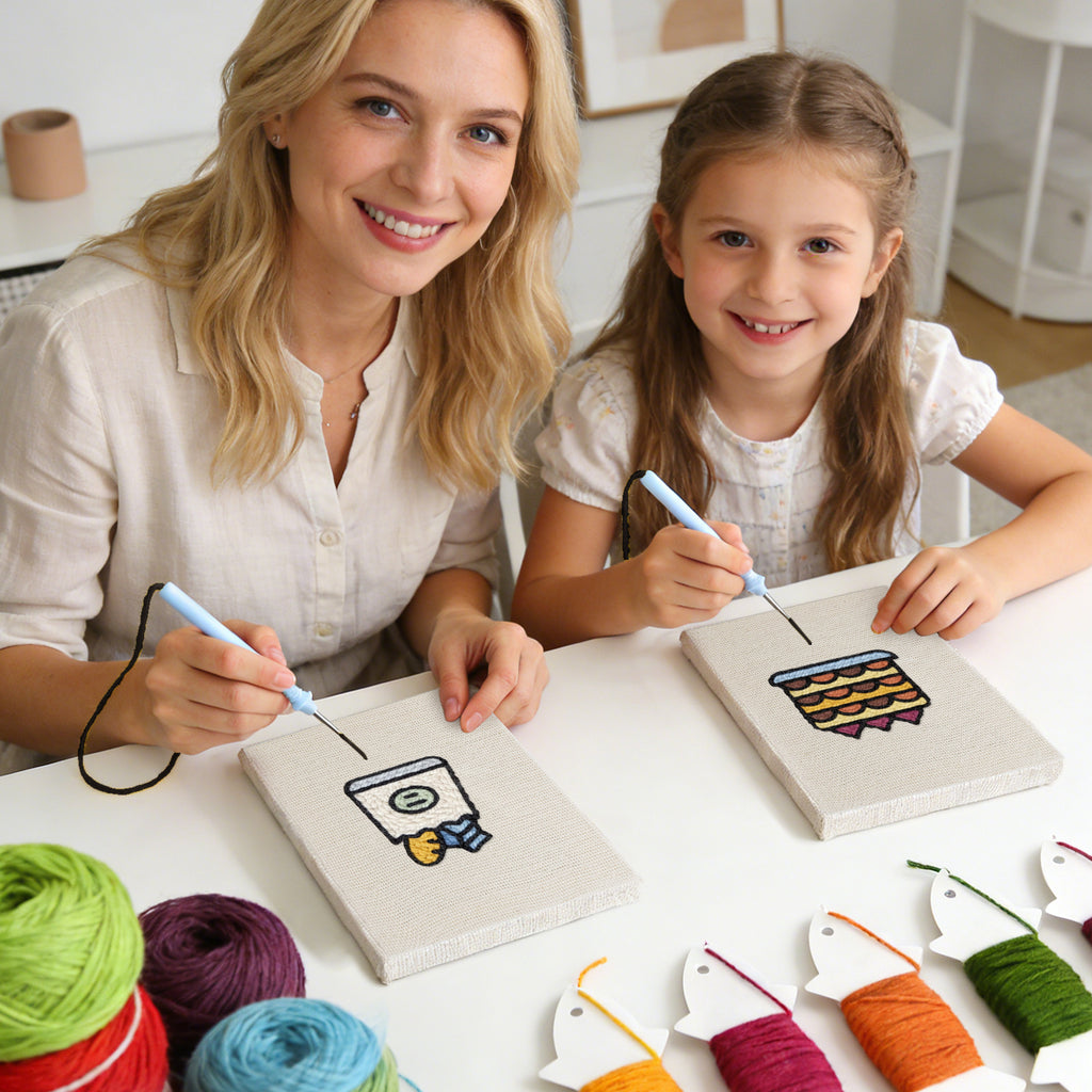 Snacks & Desserts 16 | Mini Punch Needle Kit