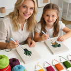Potted Plants 8 | Mini Punch Needle Kit