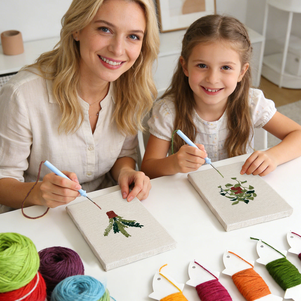 Potted Plants 14 | Mini Punch Needle Kit