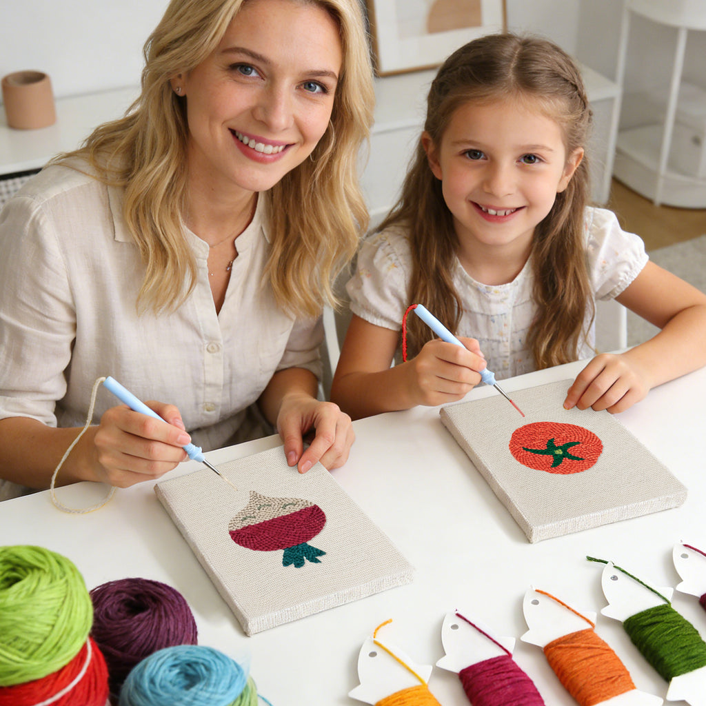Fruits & Vegetables 24 | Mini Punch Needle Kit