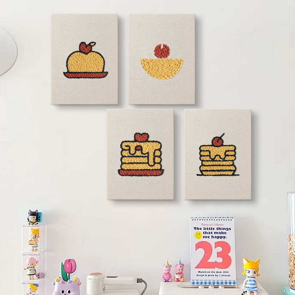 Snacks & Desserts 6 | Mini Punch Needle Kit