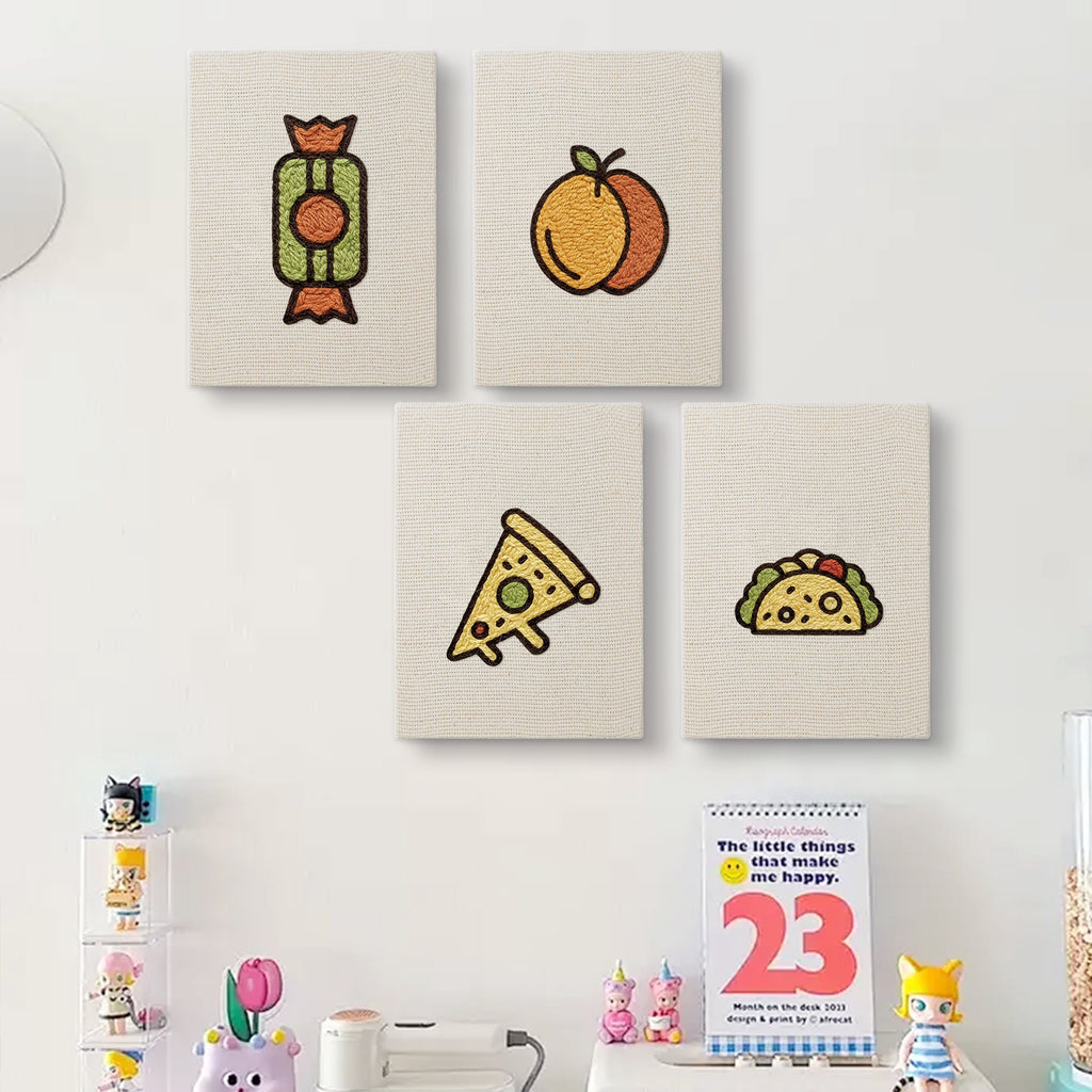 Fast Food 9 | Mini Punch Needle Kit