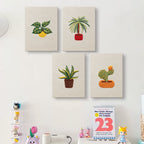 Potted Plants 4 | Mini Punch Needle Kit