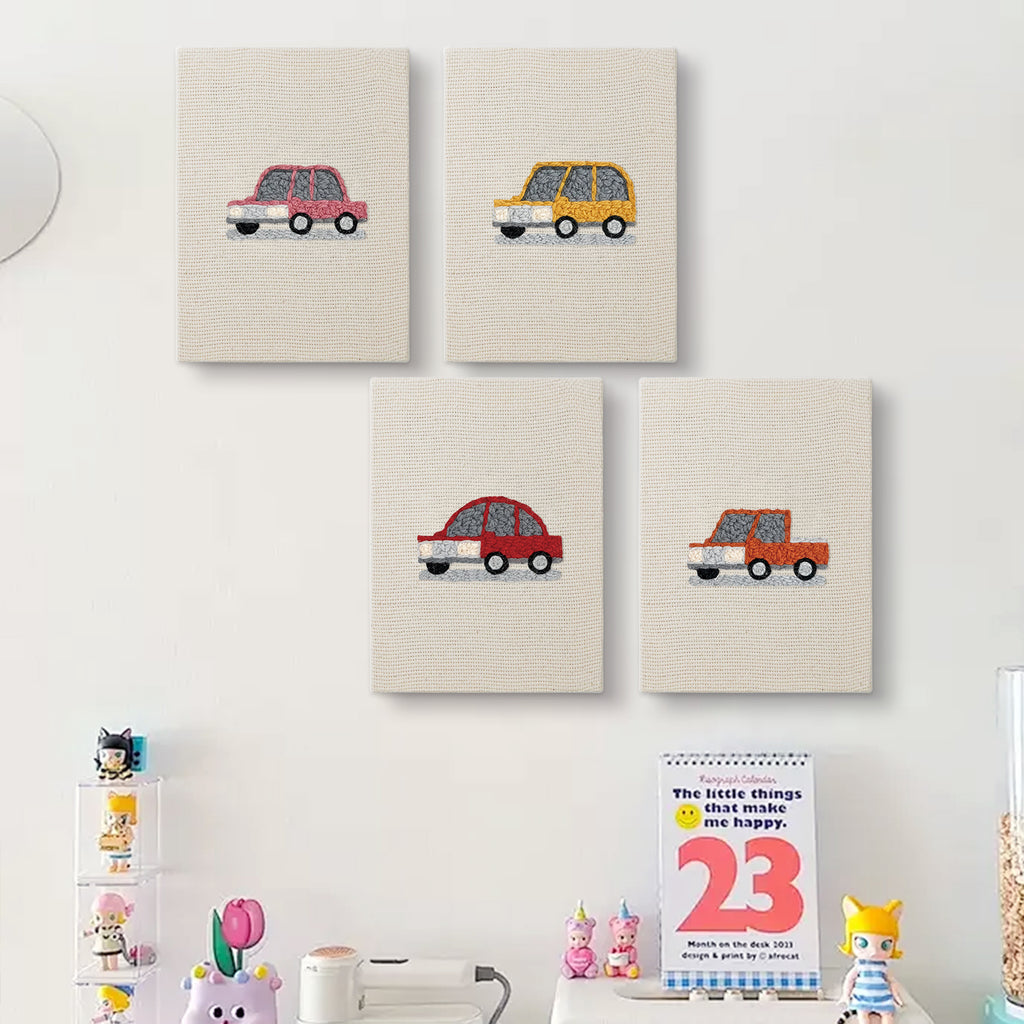 Traffic & Road Signs 2 | Mini Punch Needle Kit
