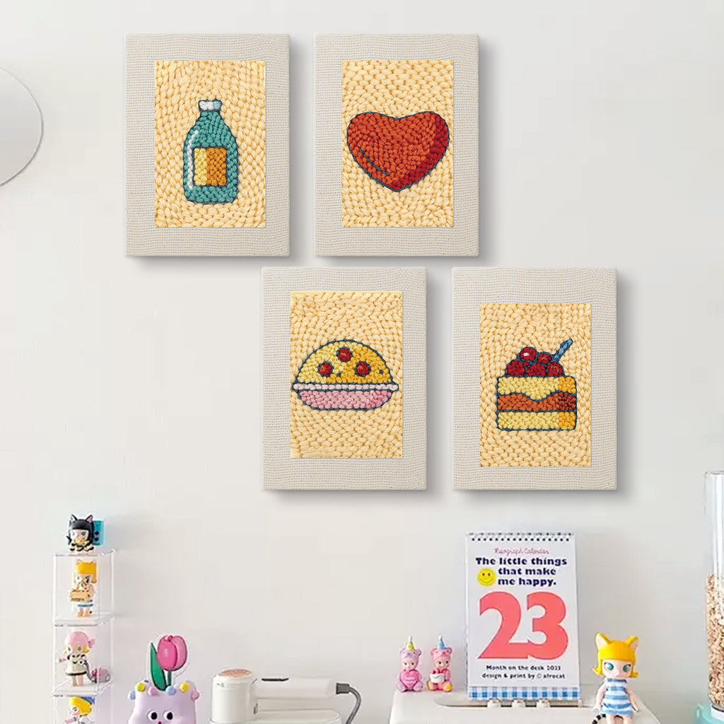 Snacks & Desserts 29 | Mini Punch Needle Kit