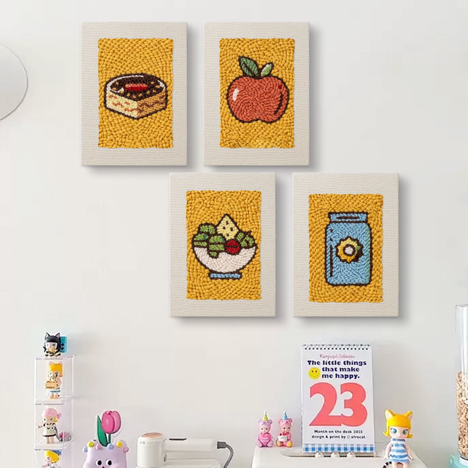 Snacks & Desserts 22 | Mini Punch Needle Kit