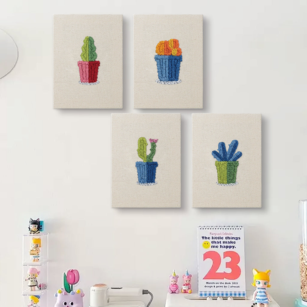 Cactus & Succulents 7 | Mini Punch Needle Kit