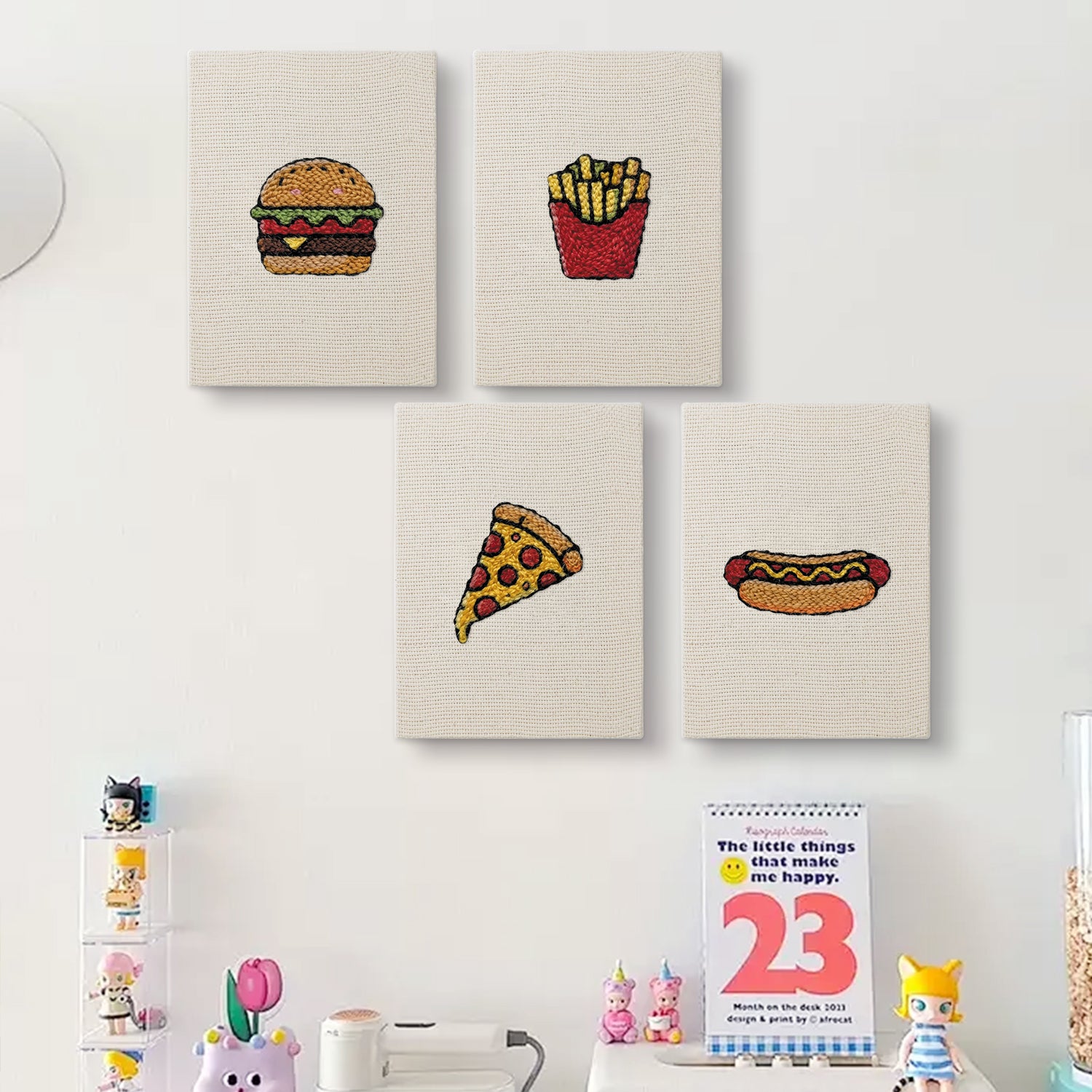 Fast Food 5 | Mini Punch Needle Kit