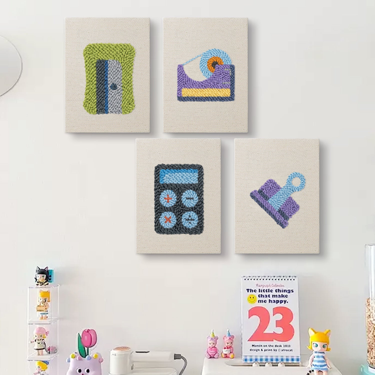 Stationery & Tools 1 | Mini Punch Needle Kit