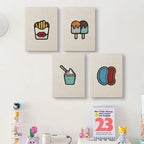Fast Food 8 | Mini Punch Needle Kit