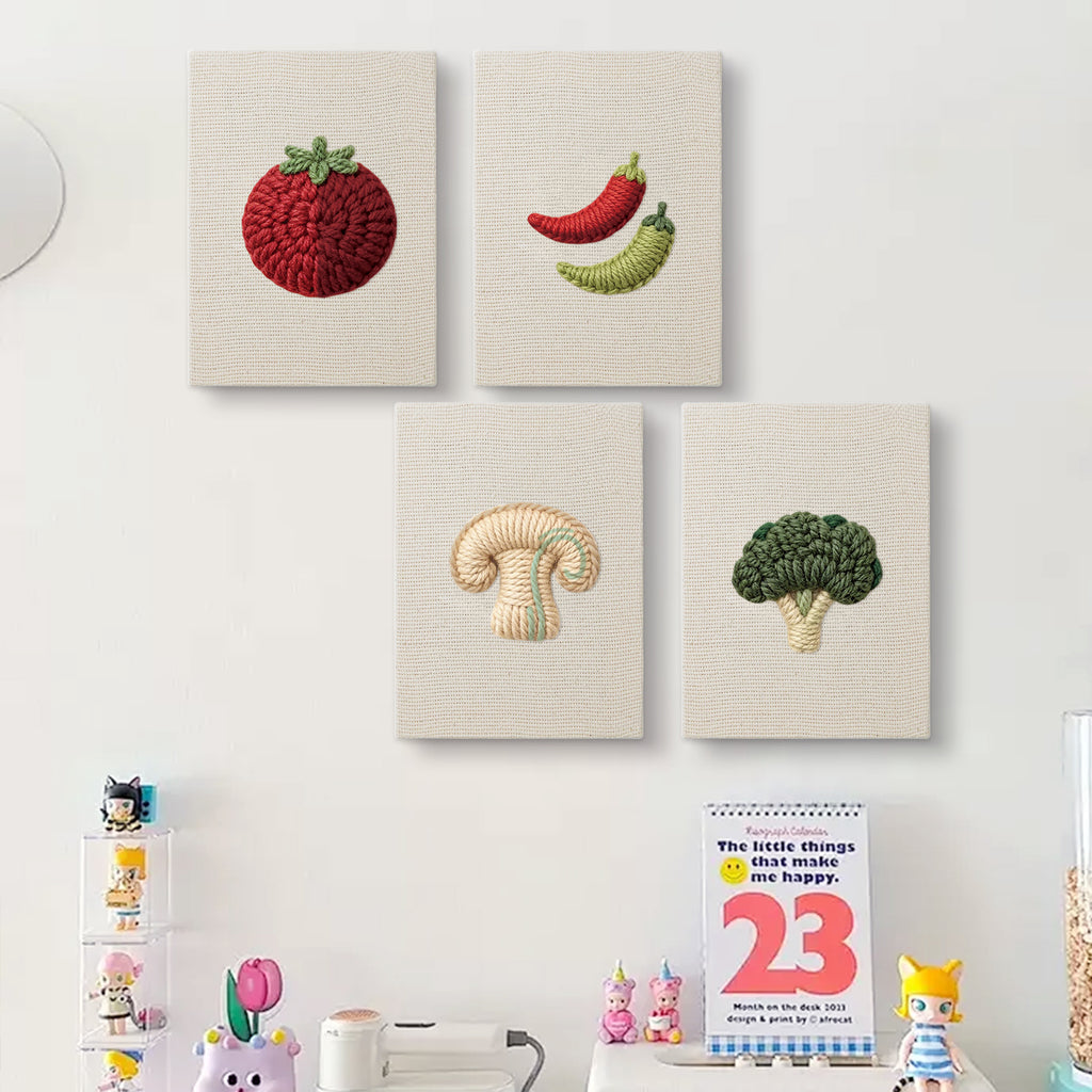 Fruits & Vegetables 29 | Mini Punch Needle Kit