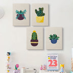 Cactus & Succulents 1 | Mini Punch Needle Kit