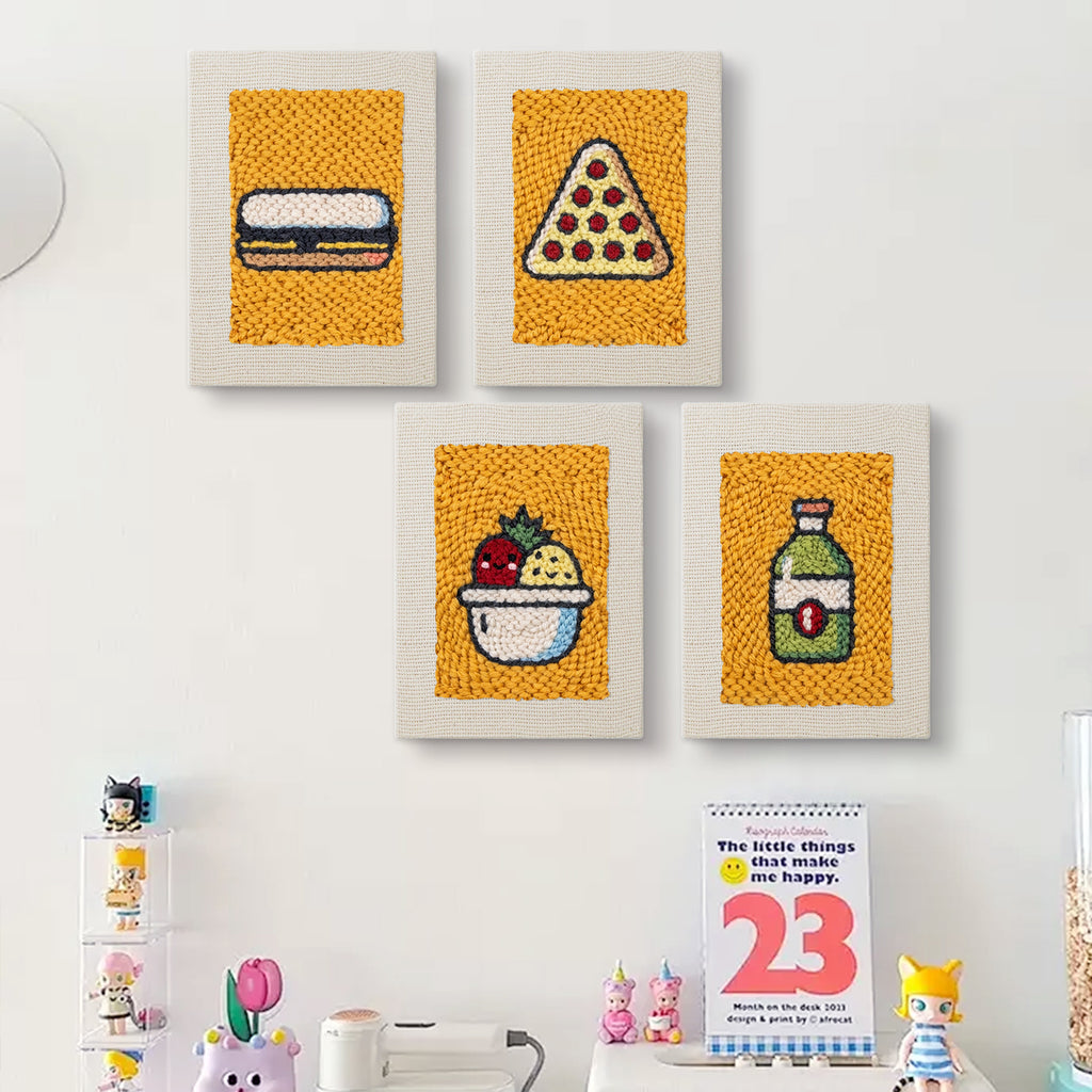 Snacks & Desserts 23 | Mini Punch Needle Kit