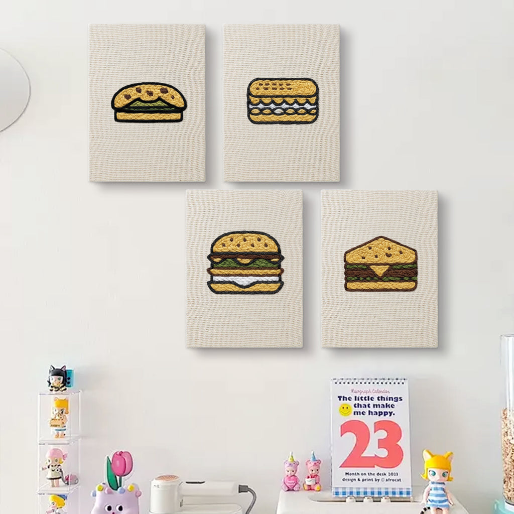 Fast Food 7 | Mini Punch Needle Kit