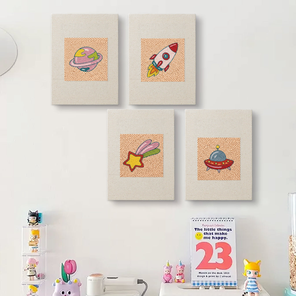 Space & Universe 1 | Mini Punch Needle Kit