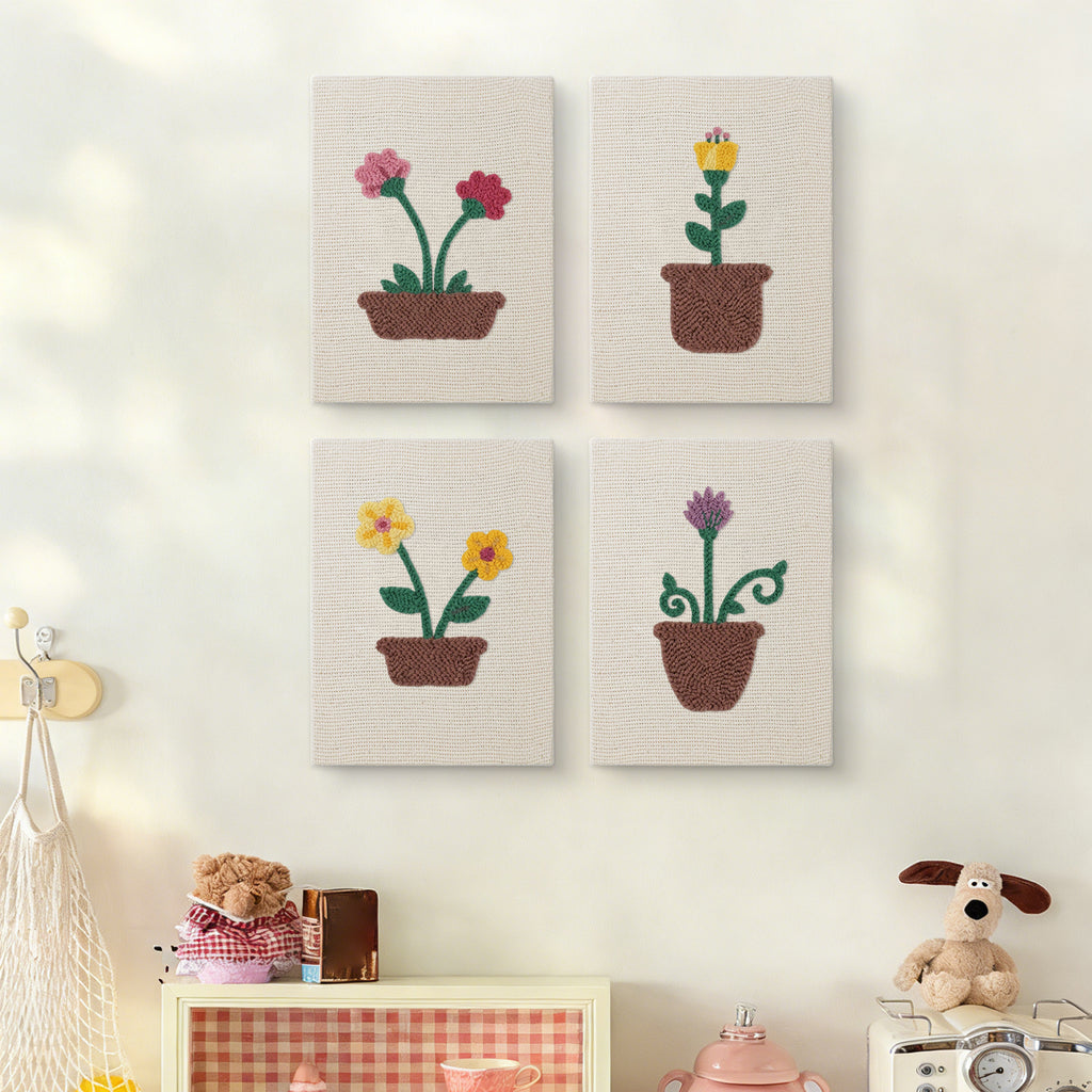 Floral Plants 2 | Mini Punch Needle Kit