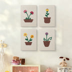 Floral Plants 2 | Mini Punch Needle Kit
