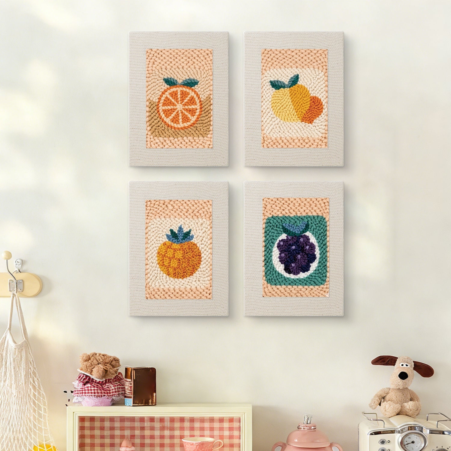Fruits & Vegetables 35 | Mini Punch Needle Kit