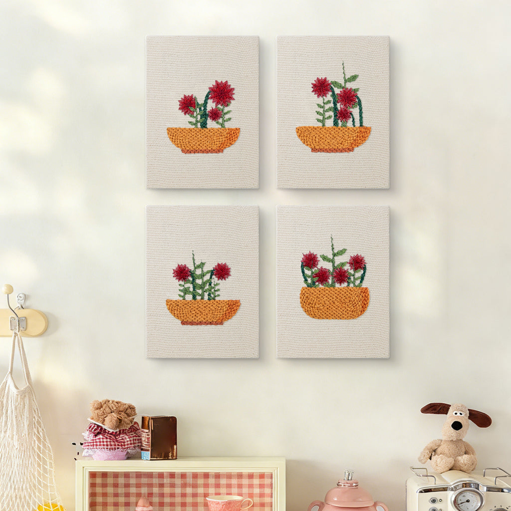 Floral Plants 1 | Mini Punch Needle Kit
