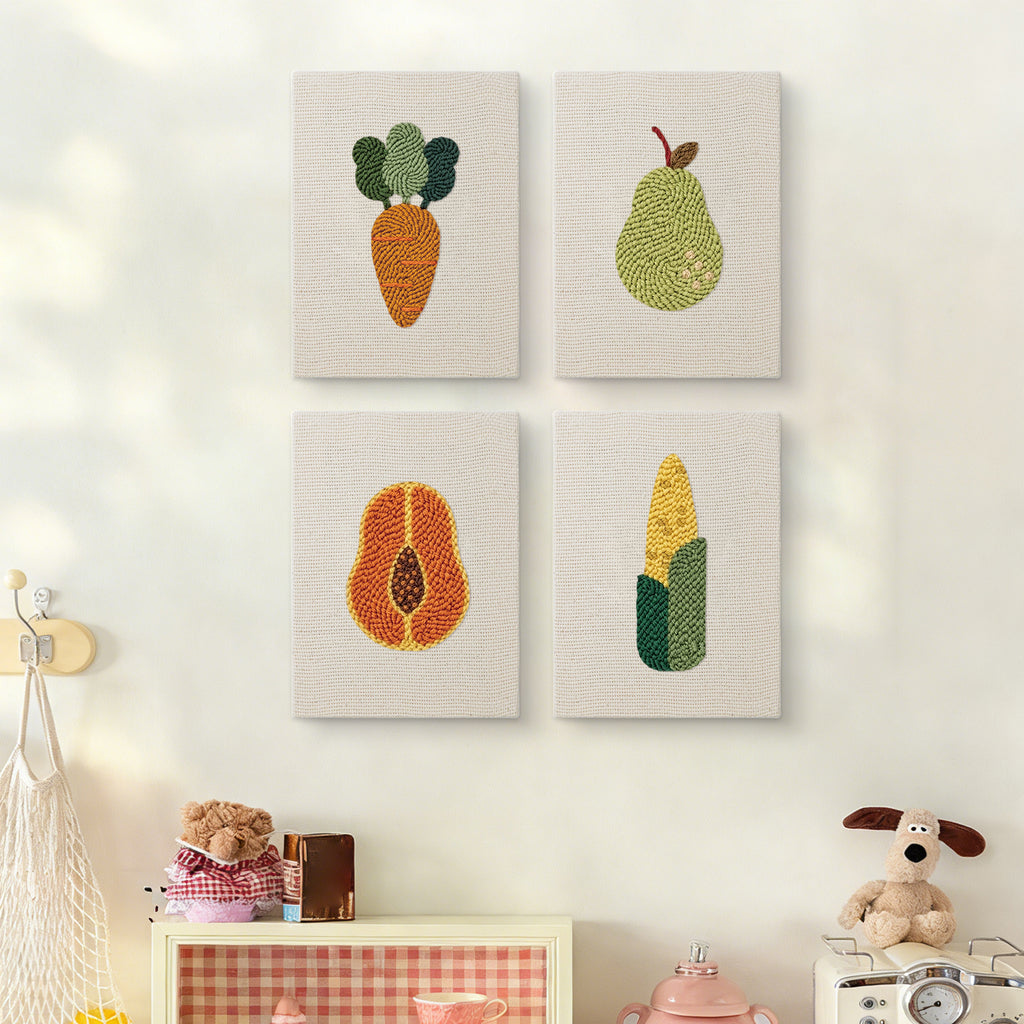 Fruits & Vegetables 31 | Mini Punch Needle Kit
