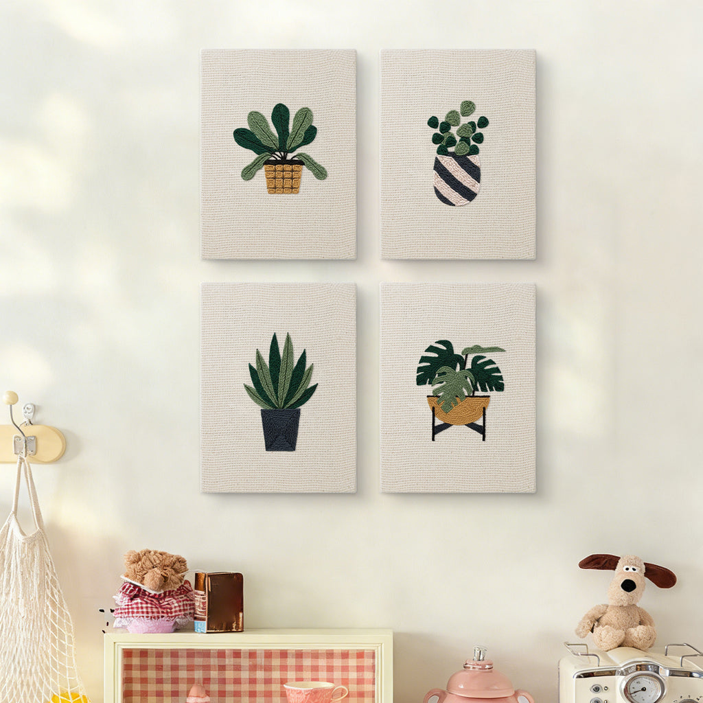 Potted Plants 8 | Mini Punch Needle Kit