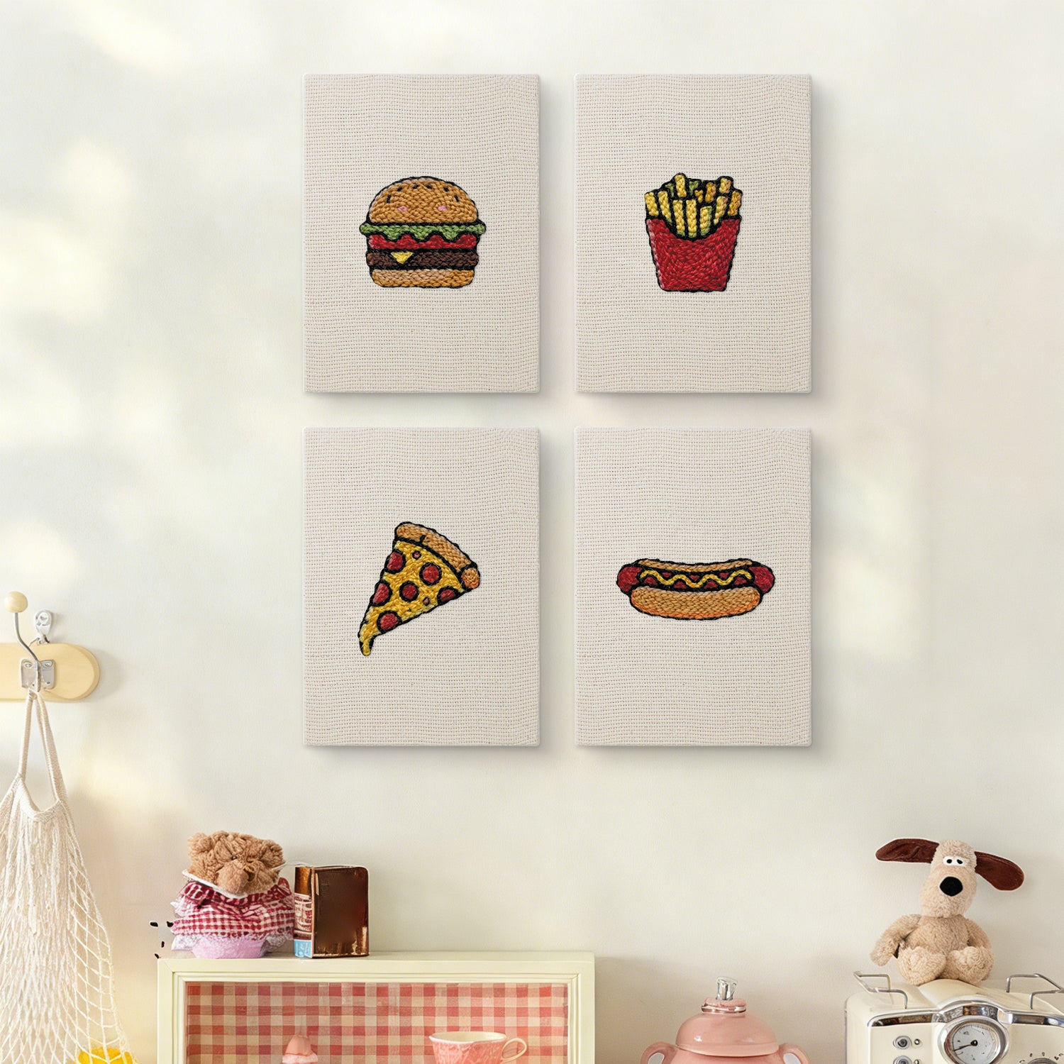 Fast Food 5 | Mini Punch Needle Kit