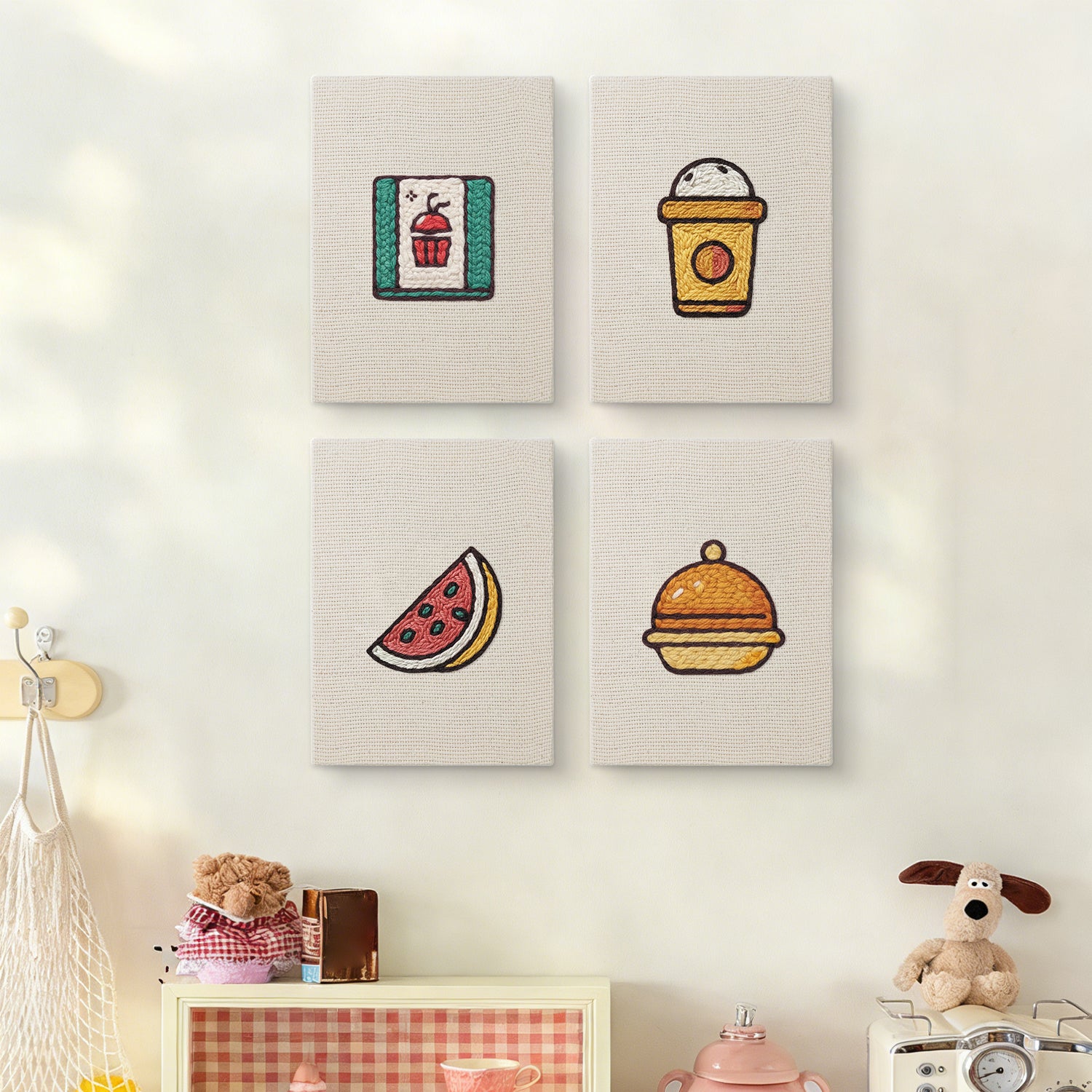 Snacks & Desserts 9 | Mini Punch Needle Kit