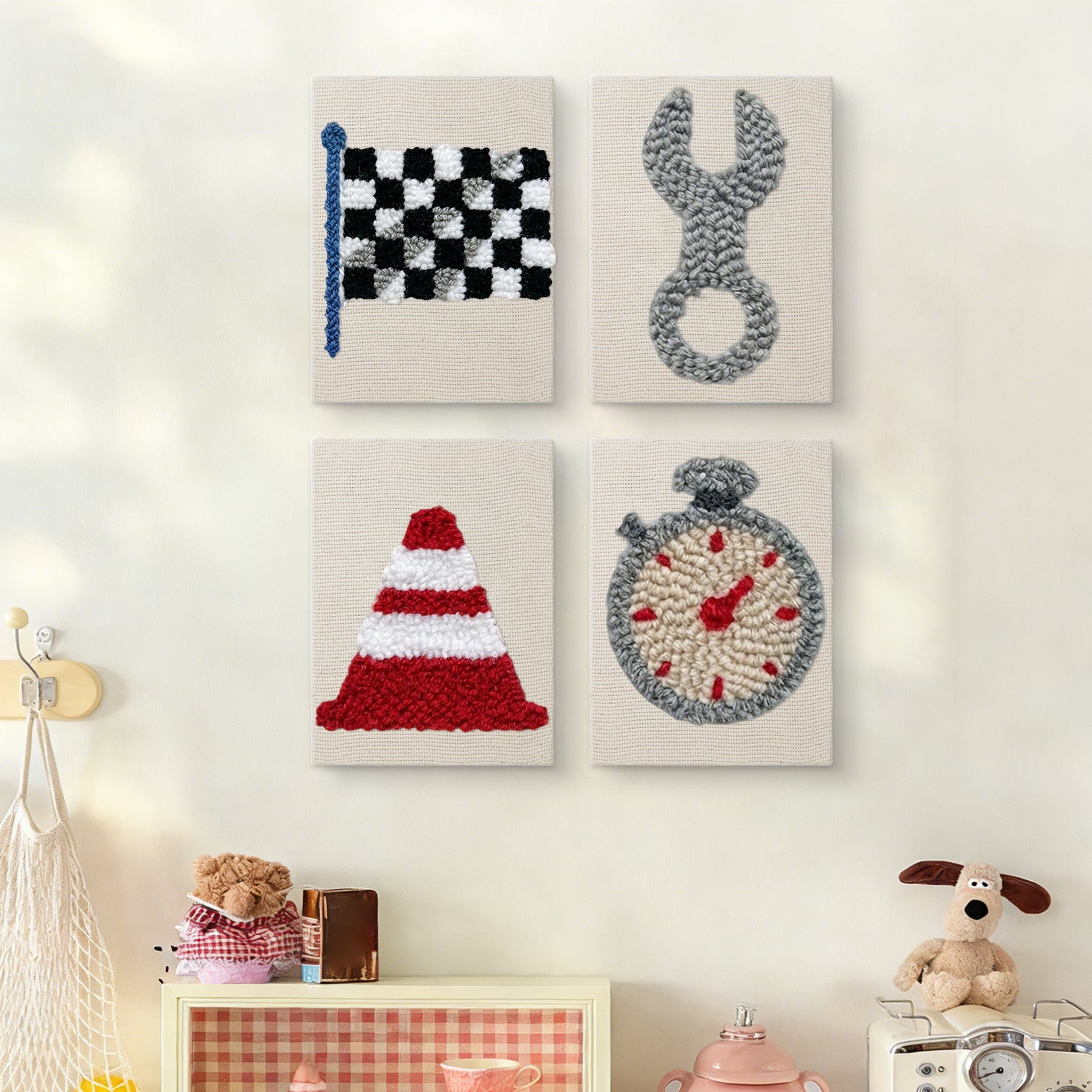 Racing & Tools 1 | Mini Punch Needle Kit