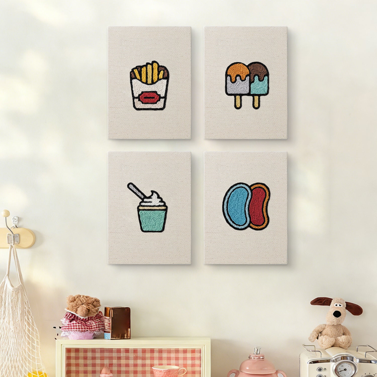 Fast Food 8 | Mini Punch Needle Kit
