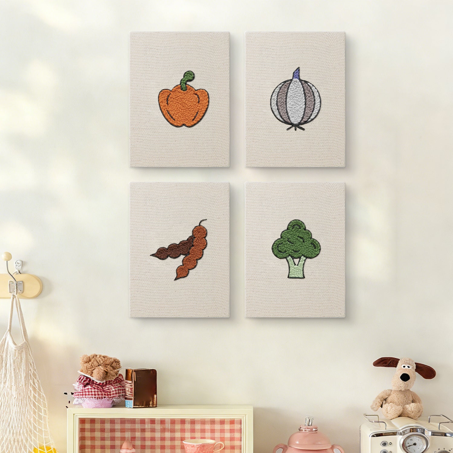 Fruits & Vegetables 6 | Mini Punch Needle Kit