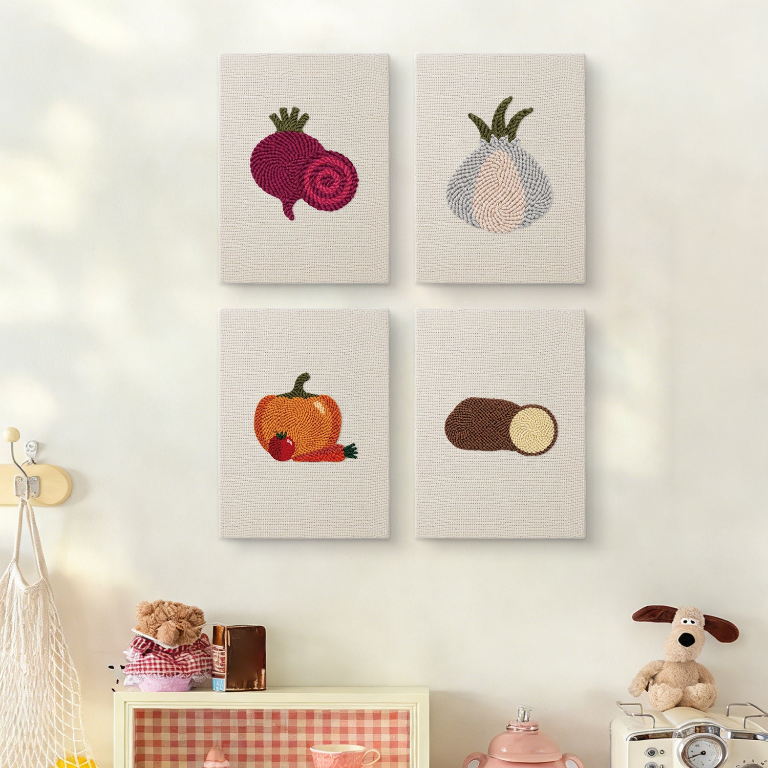 Fruits & Vegetables 23 | Mini Punch Needle Kit