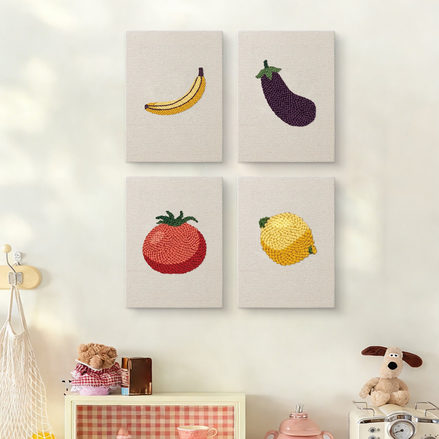 Fruits & Vegetables 25 | Mini Punch Needle Kit