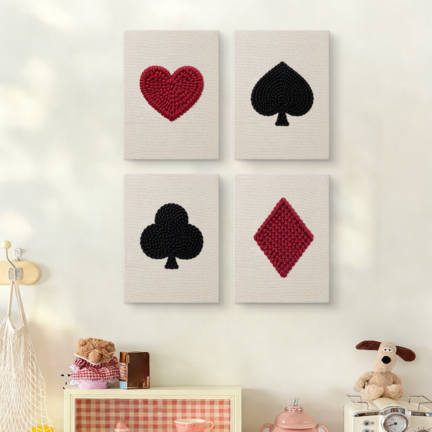 Playing Cards 1 | Mini Punch Needle Kit