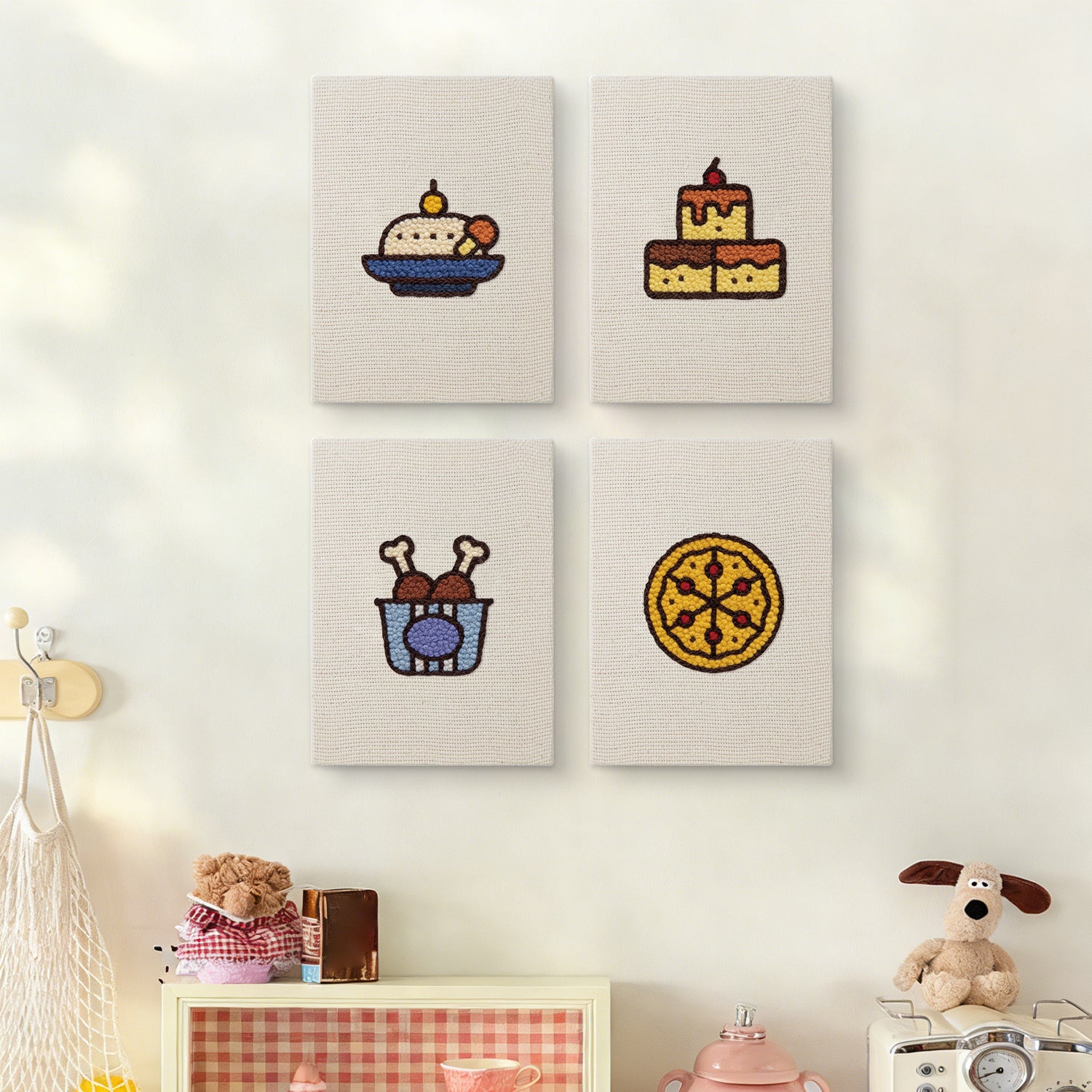 Fast Food 10 | Mini Punch Needle Kit