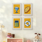Snacks & Desserts 21 | Mini Punch Needle Kit