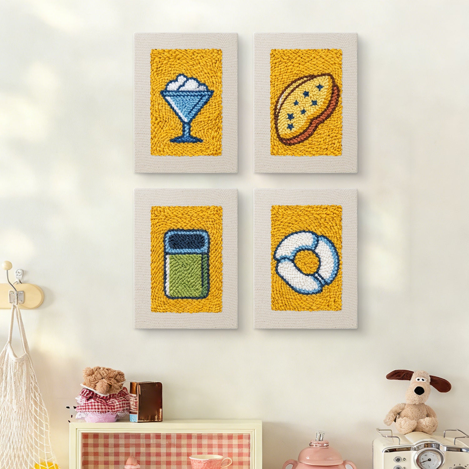 Snacks & Desserts 21 | Mini Punch Needle Kit