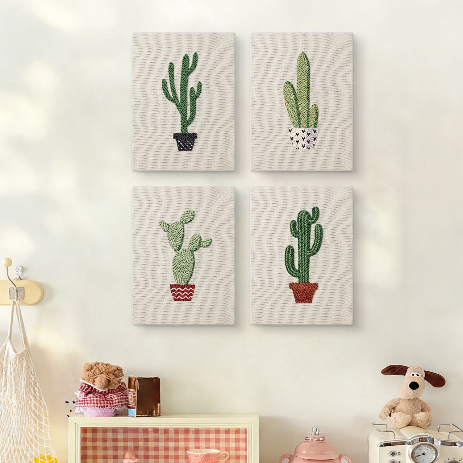 Cactus & Succulents 8 | Mini Punch Needle Kit