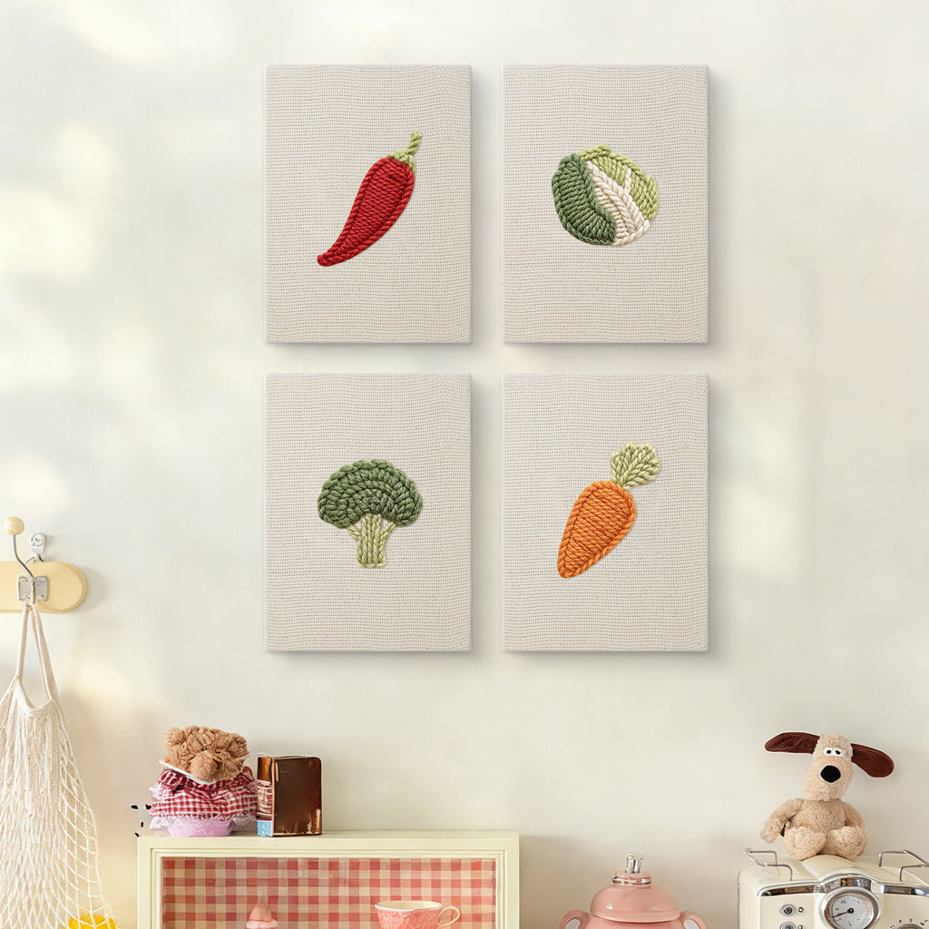 Fruits & Vegetables 13 | Mini Punch Needle Kit