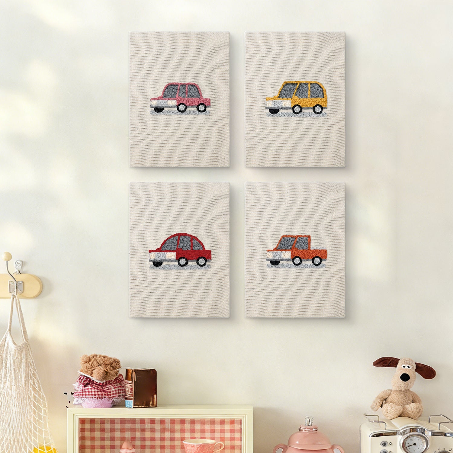 Traffic & Road Signs 2 | Mini Punch Needle Kit