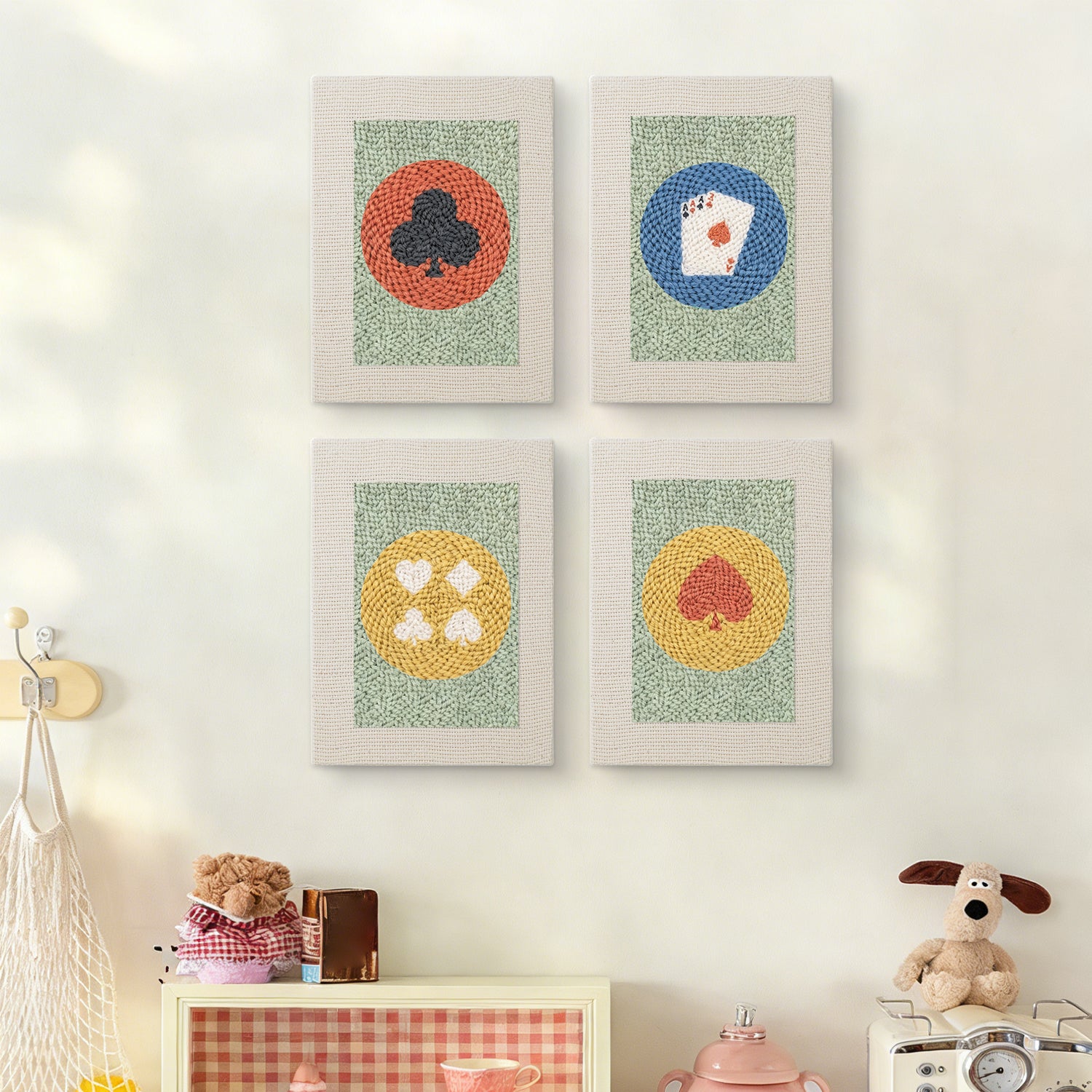 Playing Cards 2 | Mini Punch Needle Kit