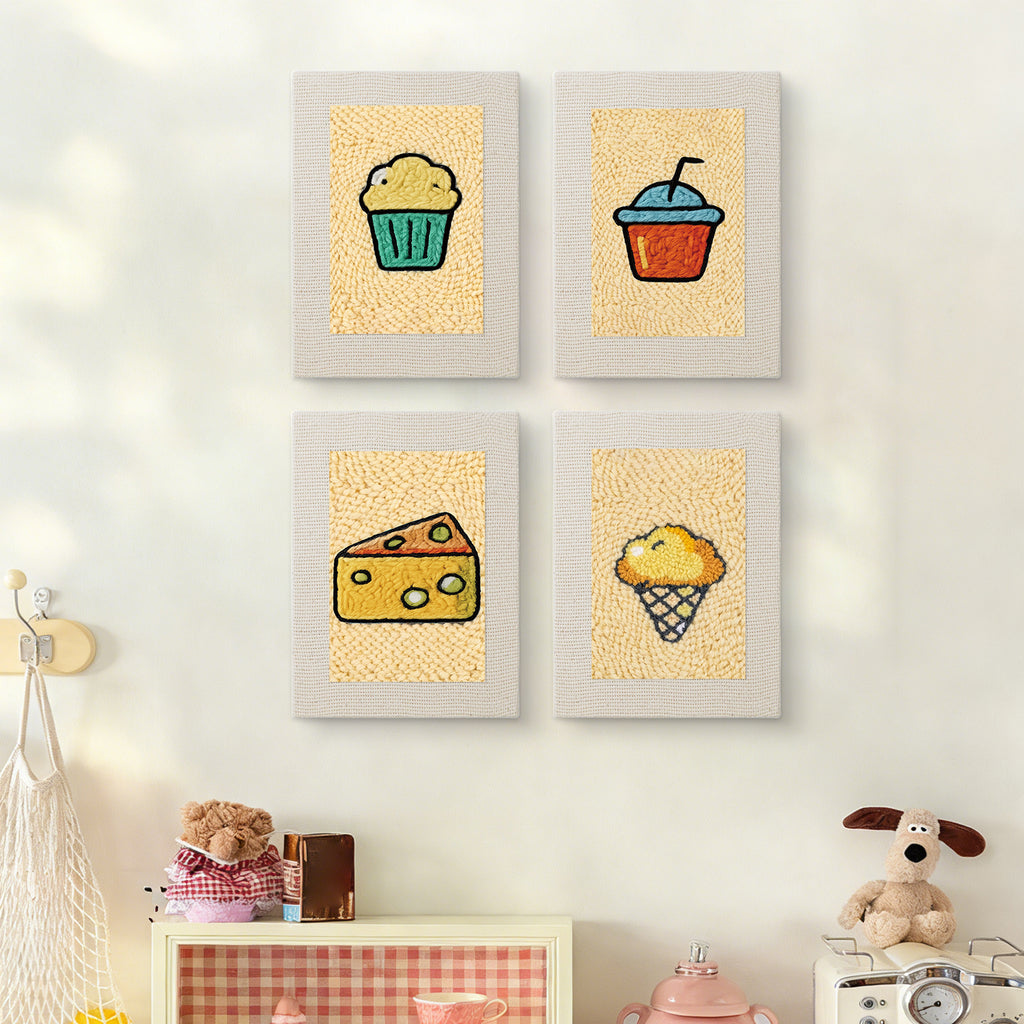 Snacks & Desserts 31 | Mini Punch Needle Kit