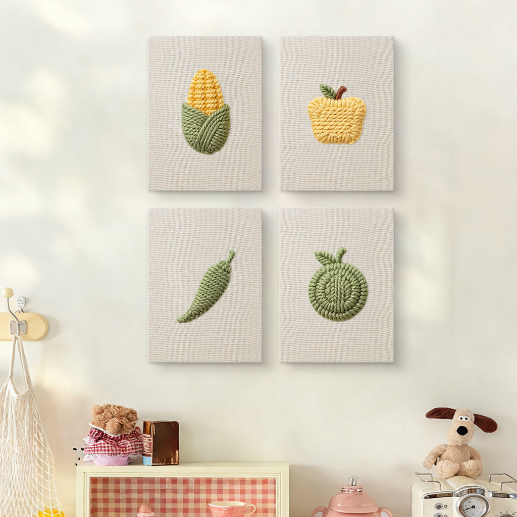Fruits & Vegetables 14 | Mini Punch Needle Kit