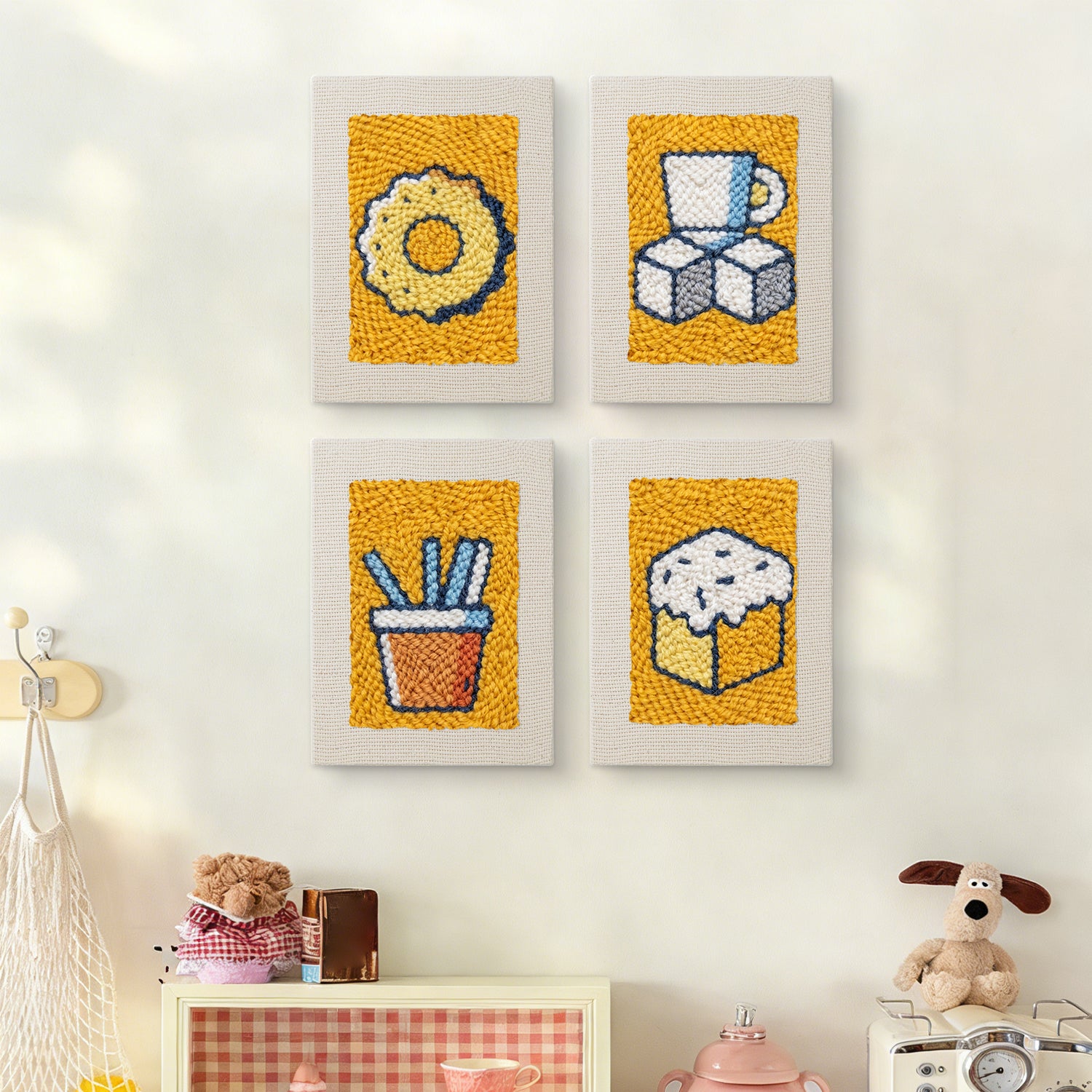 Snacks & Desserts 25 | Mini Punch Needle Kit