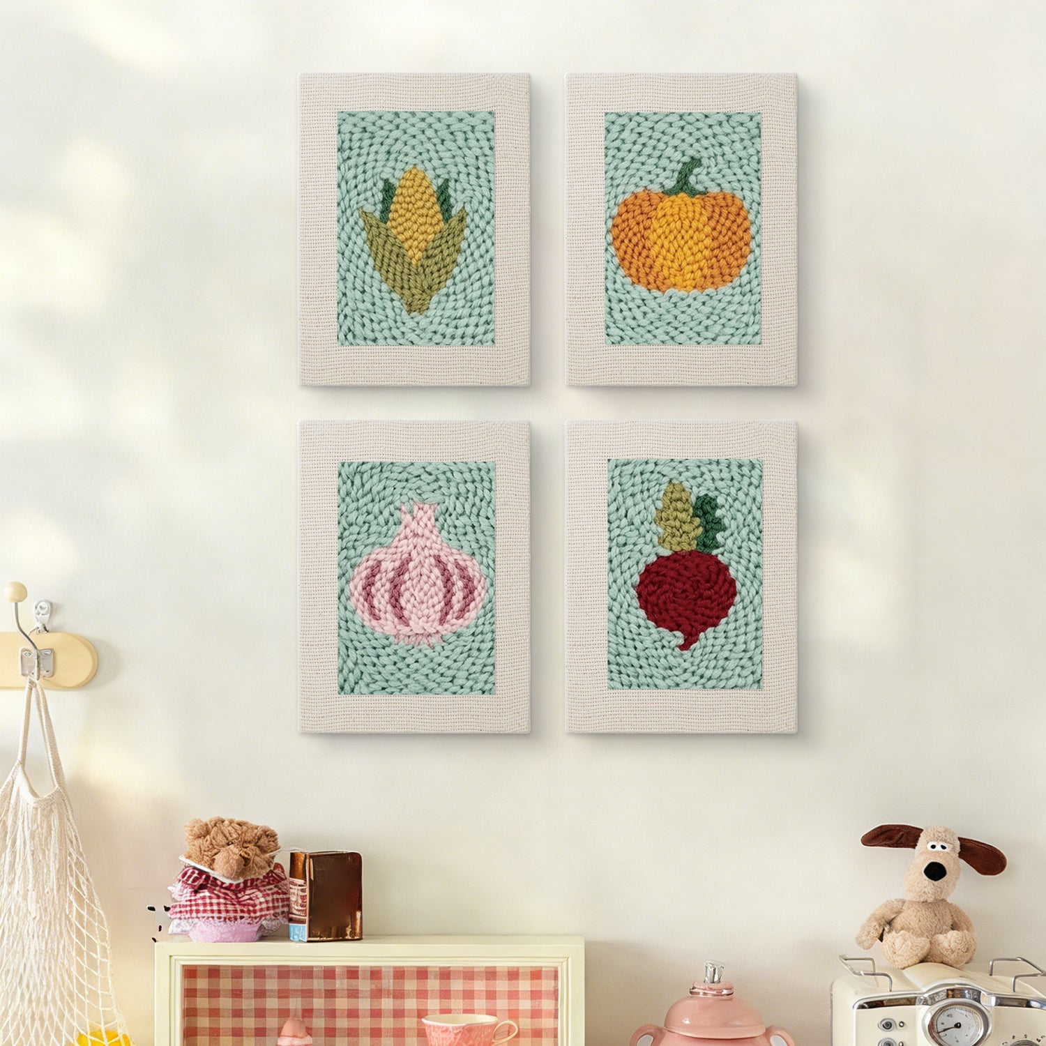 Fruits & Vegetables 37 | Mini Punch Needle Kit