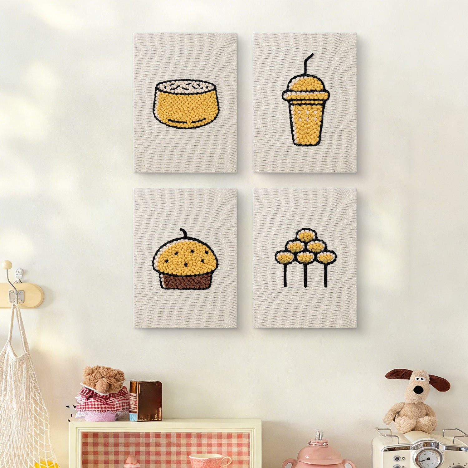 Snacks & Desserts 5 | Mini Punch Needle Kit