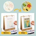 2026 Paint by Numbers desk Calendar | Deluxe Cocktail Edition