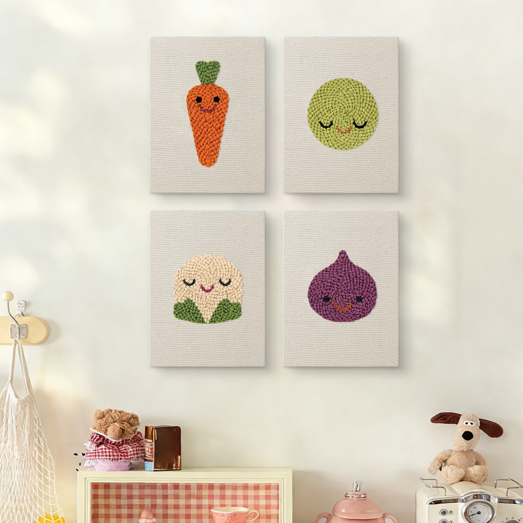Fruits & Vegetables 33 | Mini Punch Needle Kit