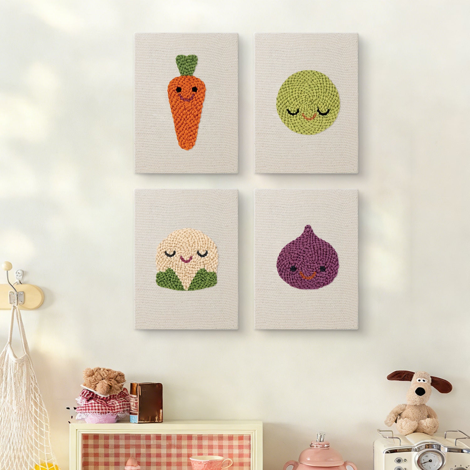 Fruits & Vegetables 33 | Mini Punch Needle Kit