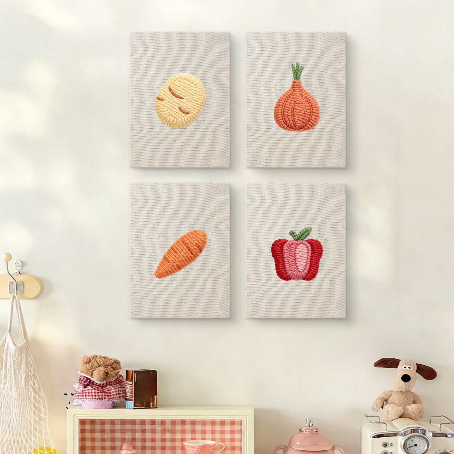 Fruits & Vegetables 15 | Mini Punch Needle Kit